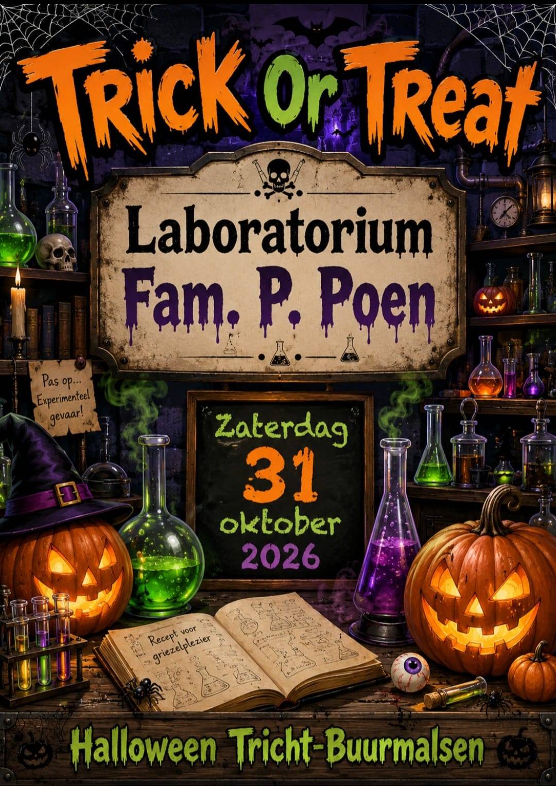 Trick or Treat 2026 - Laboratorium Familie P. Poen